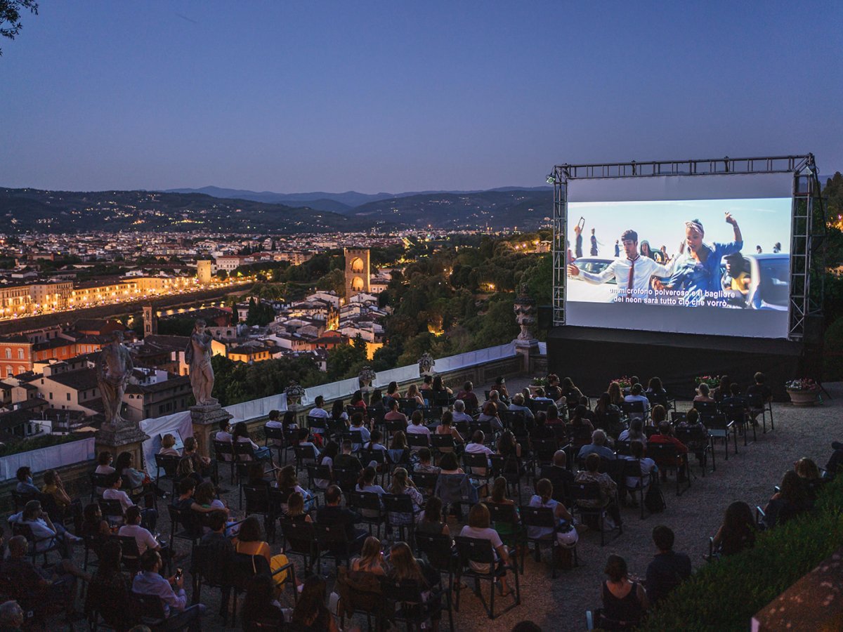 Cinema all’aperto a&nbsp;Firenze
